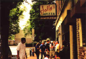 "The Line" at Sally's Apizza!