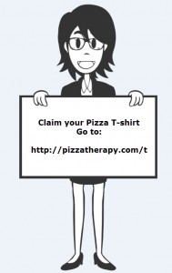 Pizza Therapy T-shirts!