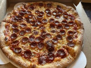 Pepperoni Pizza at Pizza Mamo