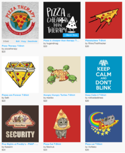 Pizza Therapy T shirts Collection