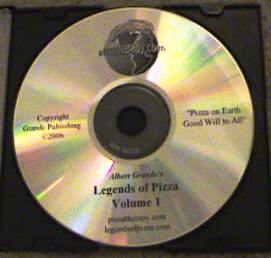 Actual CD, Legends of Pizza Volume 1. Claim your copy now!